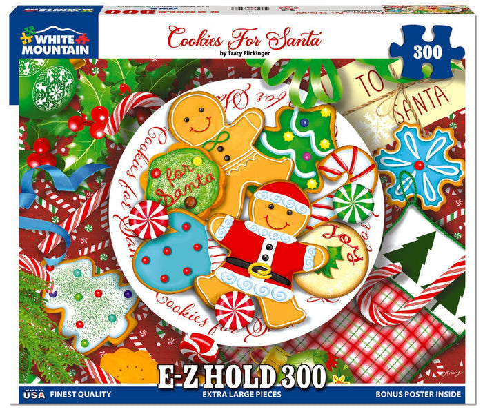 Cookies For Santa (2252pz) - 300 Piece Jigsaw Puzzle