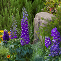 Buy Delphinium 'Dark Blue with White Bee' (Excalibur Series) online UK