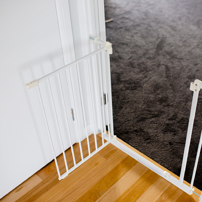 Easy Fit Baby Gate - White - Perma Child Safety