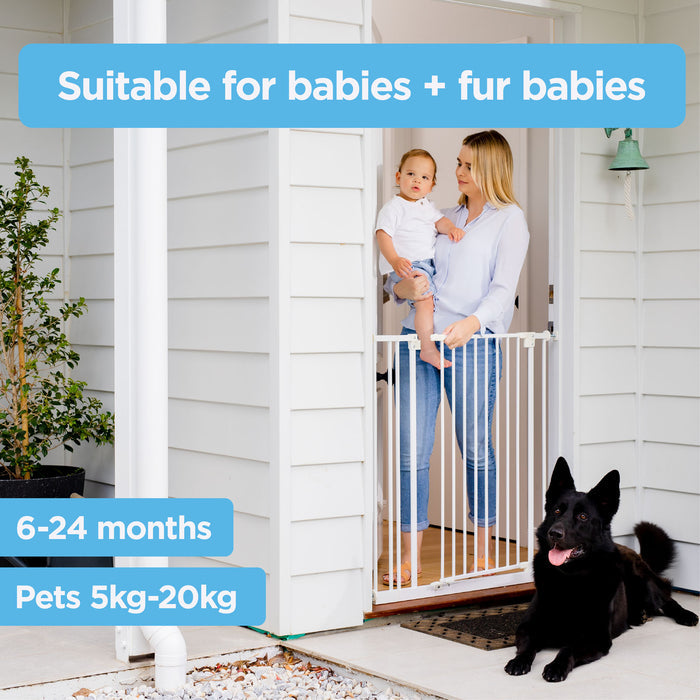 Easy Fit Baby Gate | Extra Tall | 73-82 cm W