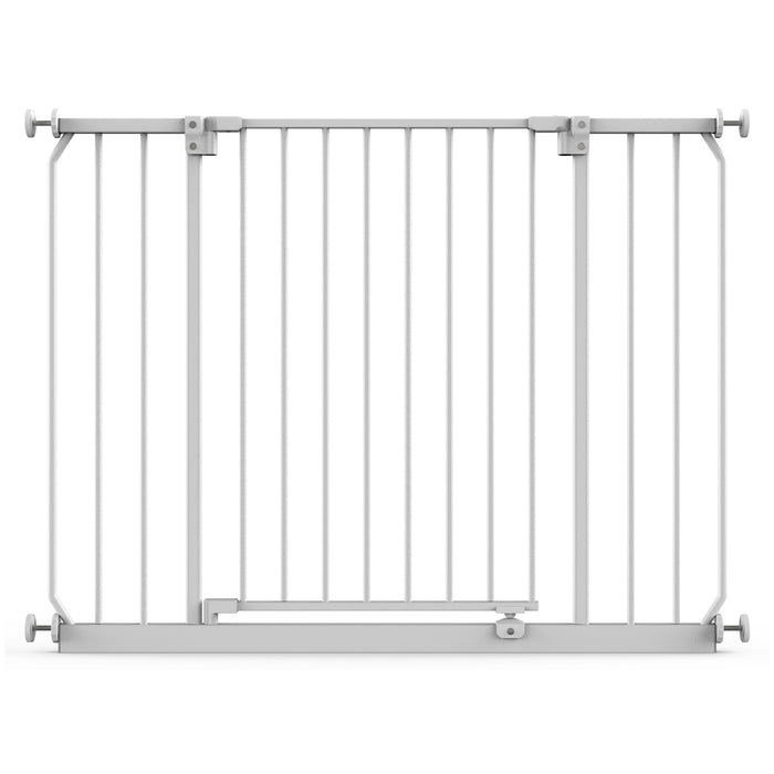 Easy Fit Baby Gate | Extra Wide | 1.07m W x 0.76m H - White - Perma Child Safety