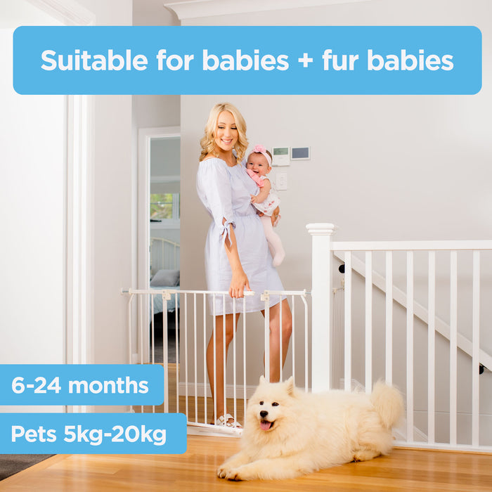 Easy Fit Baby Gate | Extra Wide | 97-107 cm W