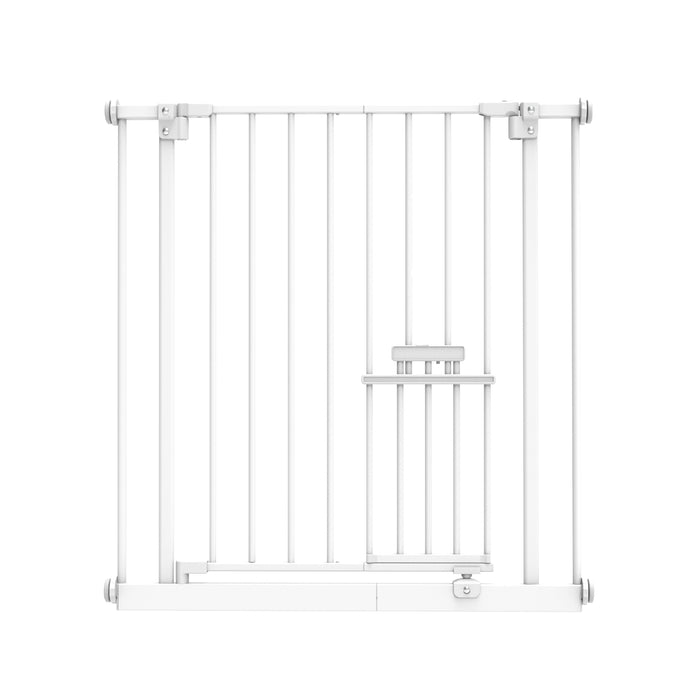Easy Fit Pet Gate | Extra Wide | 1.12 m W x 0.76m H - White - Perma Child Safety
