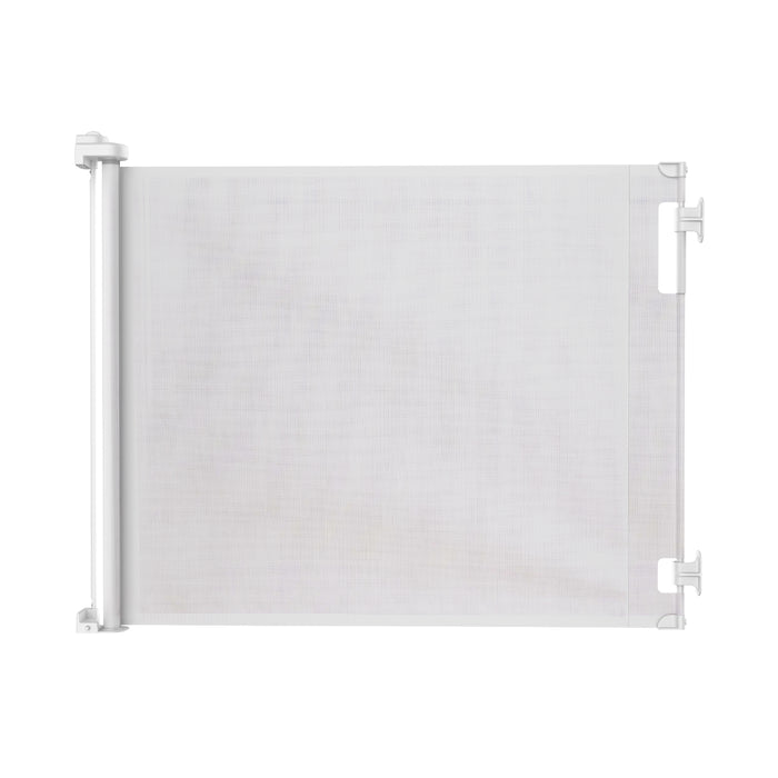 Easy Fit Retractable Baby Gate | 1.8m W x 0.84m H - White - Perma Child Safety