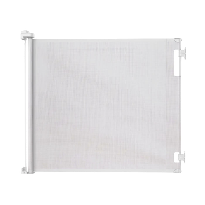 Easy Fit Retractable Baby Gate | Extra Tall | 1.8m W x 1m H - White - Perma Child Safety