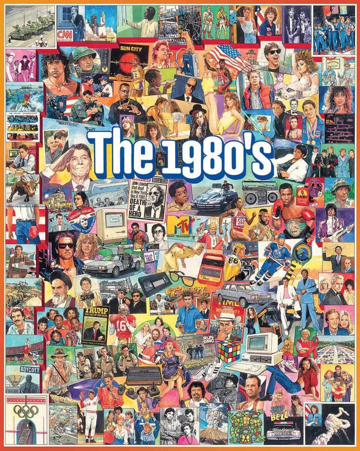 Eighties (868t) - 1000 PC (Small 20"x27" Format)