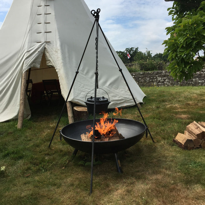 Buy Firepits UK Tripod Cooking Rack Long Leg with Grill online UK