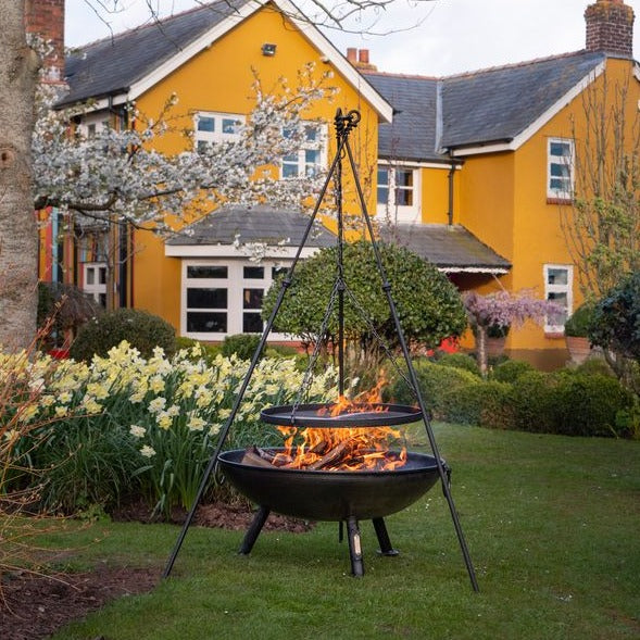 Buy Firepits UK Tripod Cooking Rack Long Leg with Grill online UK