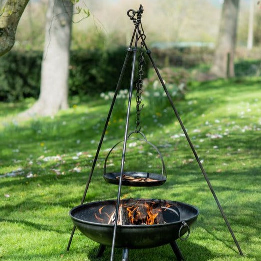 Buy Firepits UK Tripod Cooking Rack Long Leg with Grill online UK