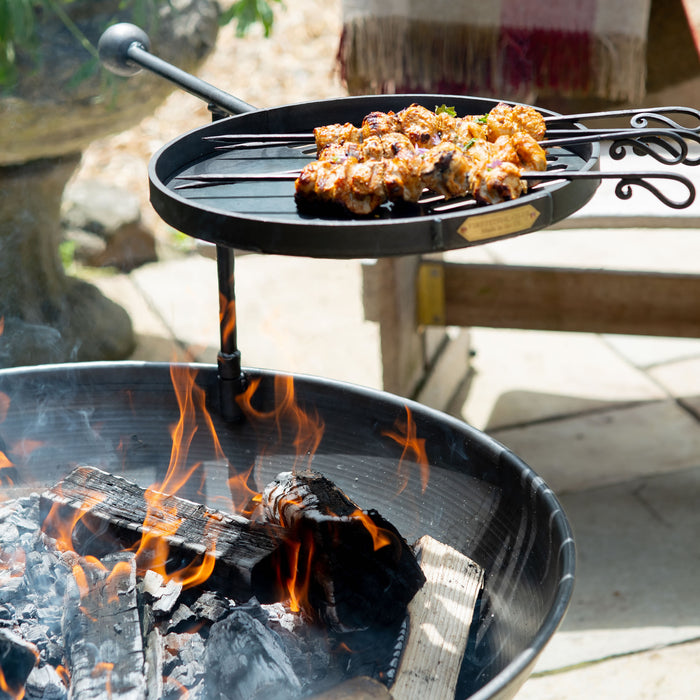 Buy Firepits UK Warming Swing Arm BBQ Rack online UK
