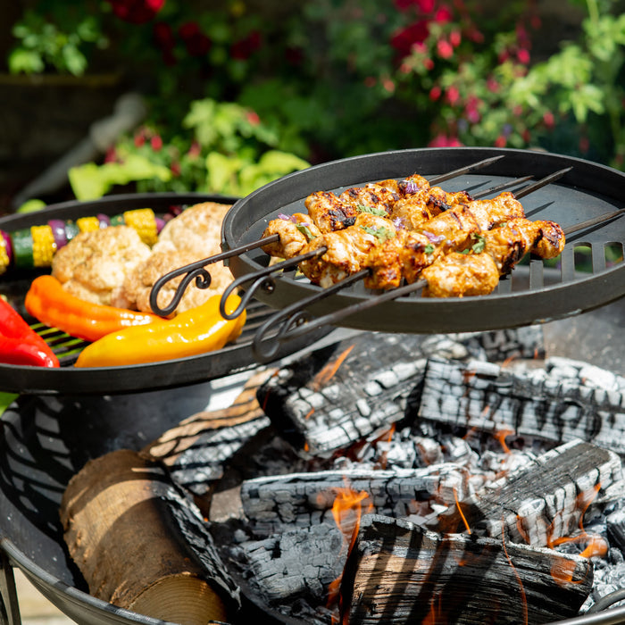 Buy Firepits UK Warming Swing Arm BBQ Rack online UK