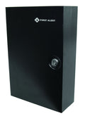 First Alert 28 Key Locking Security Cabinet, made from 18 gauge powder coated steel.  Comes complete with wall mount kit, 28 key hook and key rings and tags.           Model 3060F