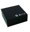 First Alert Cash and Key Locking Security Box, made from powder coated steel, 4-slot cash tray or 10-key hanging key box. Model 3010F