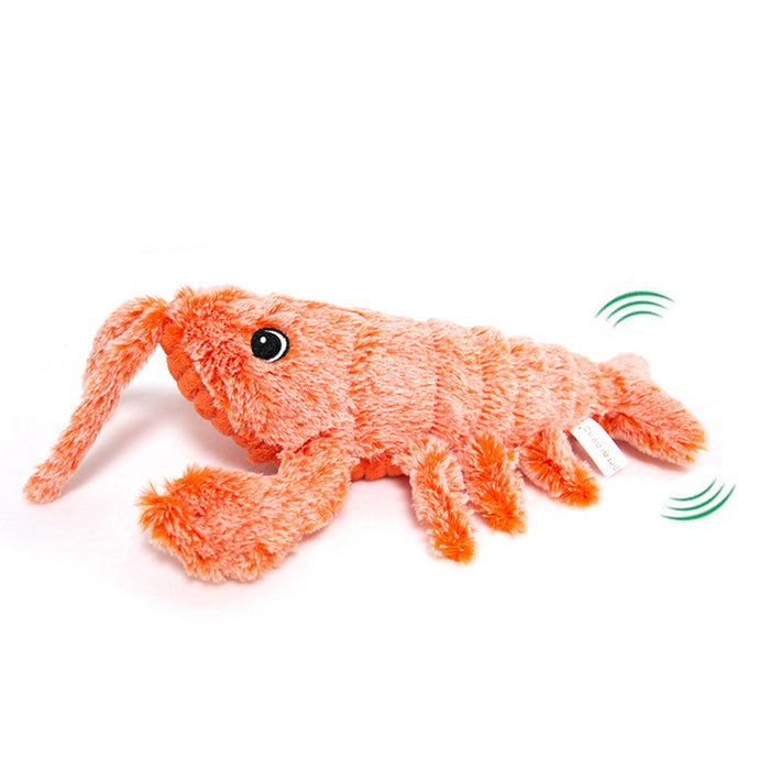Floppy Lobster Interactive Dog Toy, Funny Wiggly Lobster Dog Toy for Small/Medium/Large Dogs
