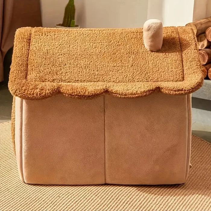 Foldable Pet Cave & Indoor House