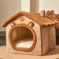 Foldable Pet Cave & Indoor House