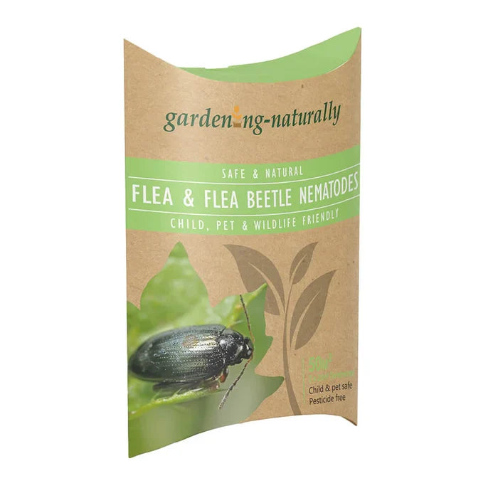 Gardening Naturally Flea & Flea Beetle Nematodes 50m pack