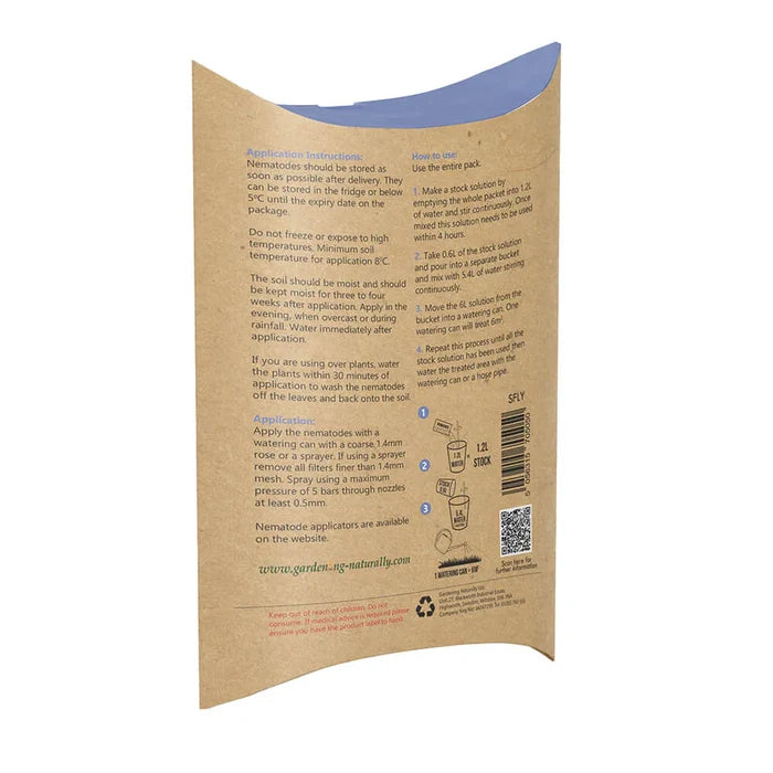 Buy Gardening Naturally Sciarid Fly Nematodes (Fungus Gnat) online UK