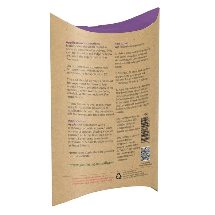 Buy Gardening Naturally Thrip Nematodes online UK