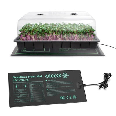 Buy GardenSkill Heated Propagator & Indoor Greenhouse with LED Light online UK