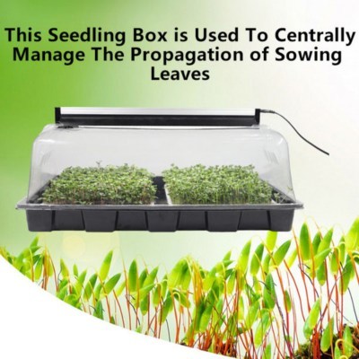 Buy GardenSkill Heated Propagator & Indoor Greenhouse with LED Light online UK