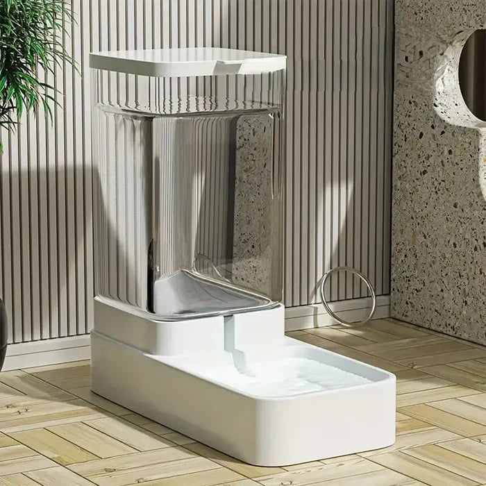 Gravity-Flow Auto Feeder & Waterer Set (3.8L)