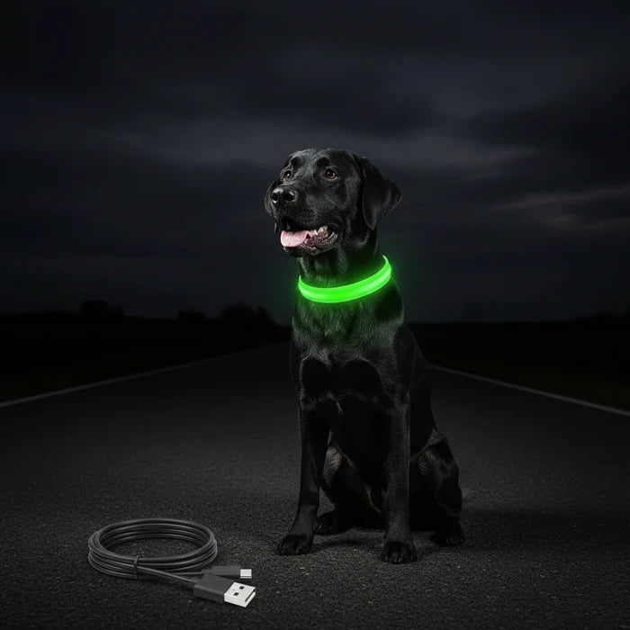 Guardian Glow LED Safety Collar | USB Rechargeable