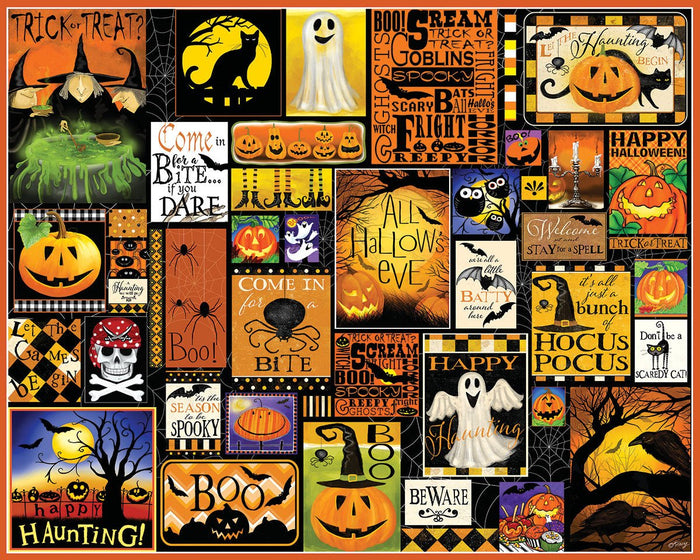 Happy Haunting (1923pz) - 1000 Piece Jigsaw Puzzle