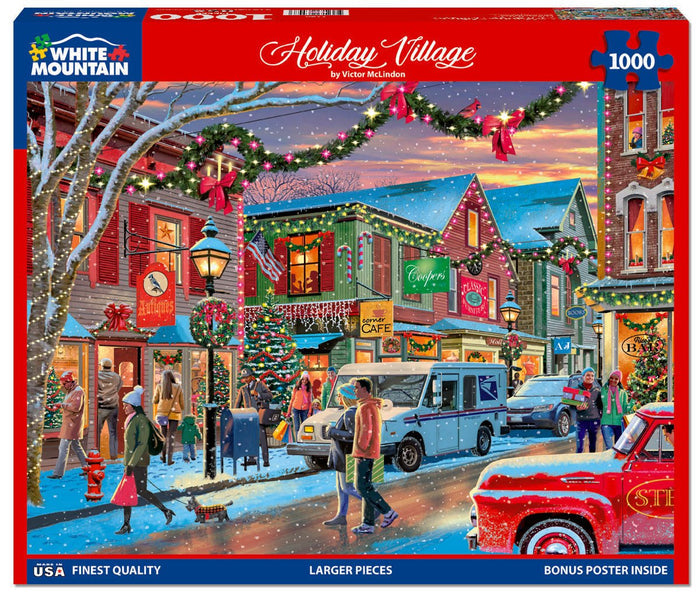 Holiday Village (2240pz) - 1000 Piece Jigsaw Puzzle