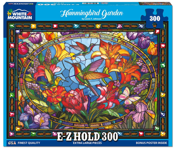 Hummingbird Garden (2270pz) - 300 Piece Jigsaw Puzzle