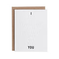I & You Color-in Greeting Card (3 Pack)