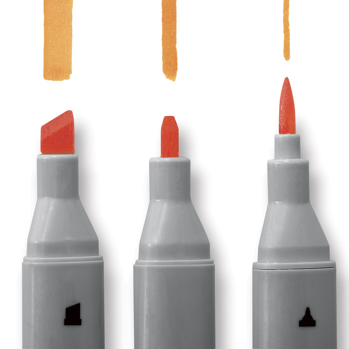 artPOP! Infinity Brush Marker Set - Set of 36, Assorted, different tip swatches