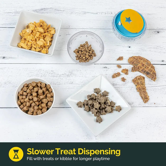 IQ Brain-Booster Ball | Interactive Treat Dispenser & Slow Feeder