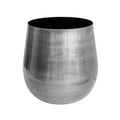 Ivyline Antique Pewter Bell-Bottomed Planter 22cm