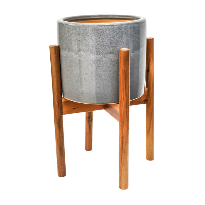 Buy Ivyline Anzio Planter with Wooden Stand online UK