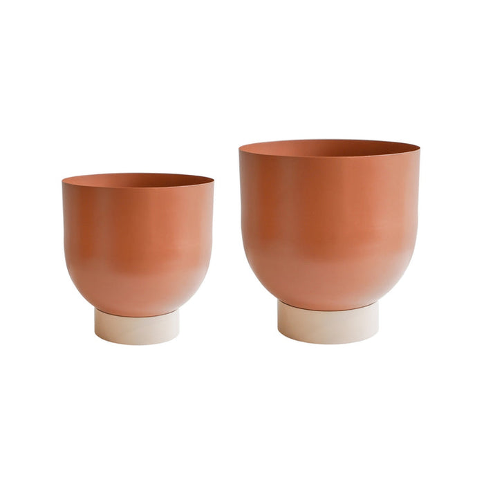 Buy Ivyline Austin Dual Metal Planters - 2 Set online UK