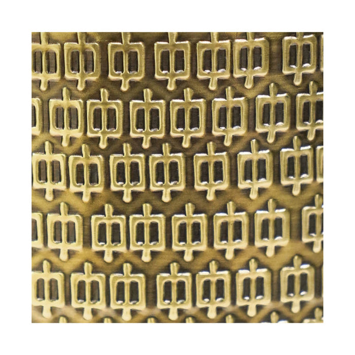 Buy Ivyline Gold Solis Embossed Planter online UK