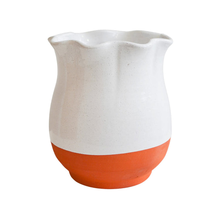 Buy Ivyline Moreton Scalloped Vase online UK