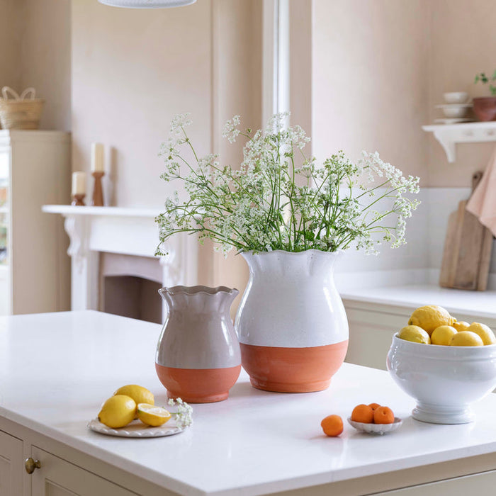 Buy Ivyline Moreton Scalloped Vase online UK