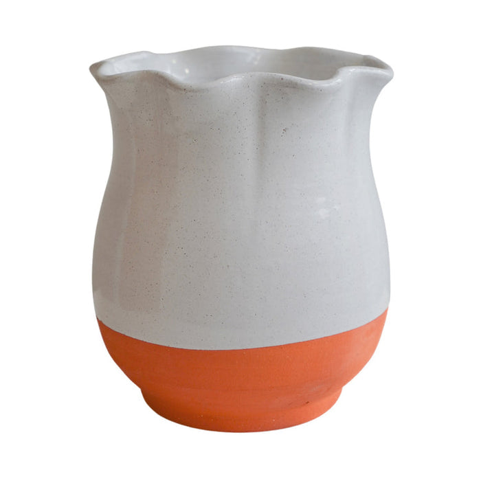Buy Ivyline Moreton Scalloped Vase online UK