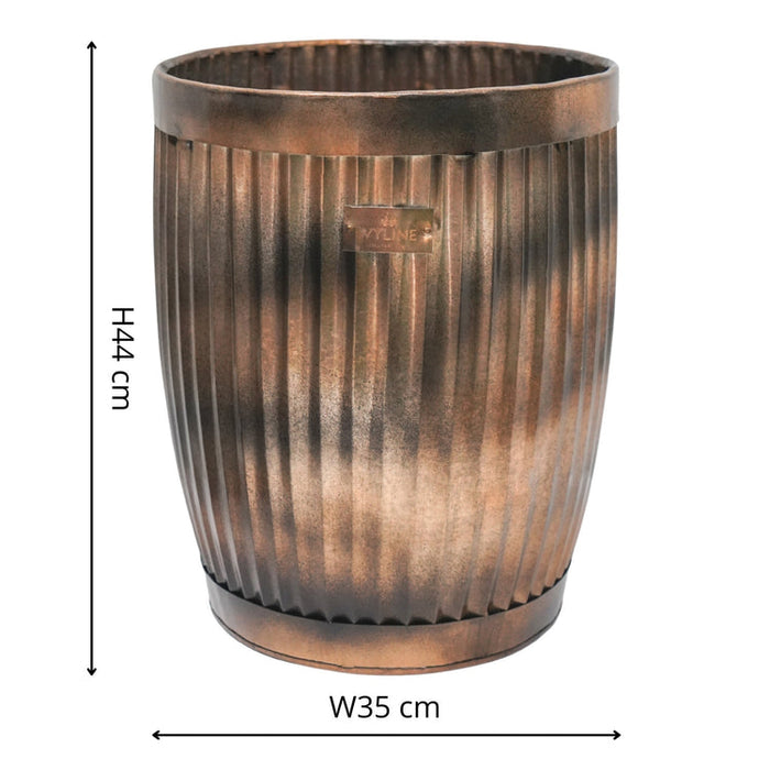 Buy Ivyline Outdoor Hampton Copper Planter 2 Set online UK