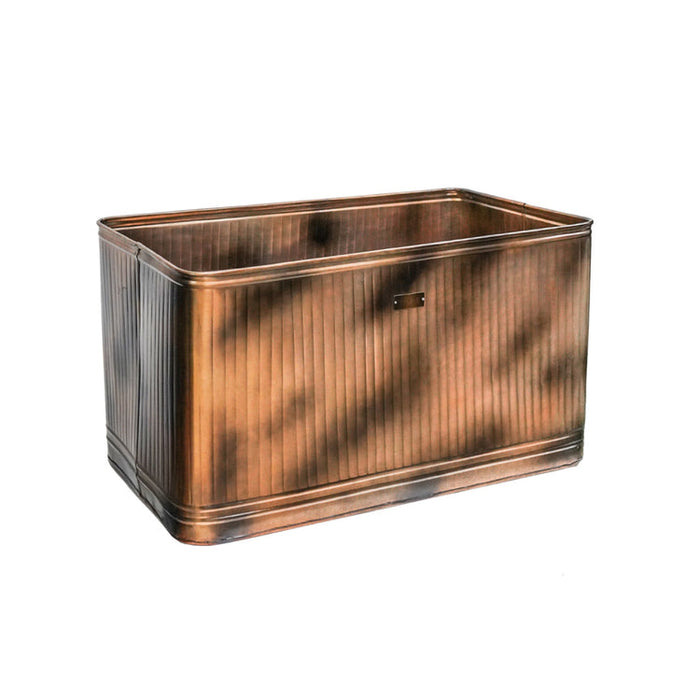 Buy Ivyline Outdoor Hampton Rectangular Metal Planter online UK
