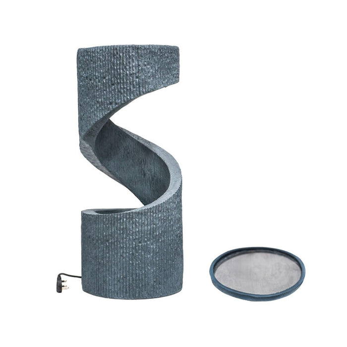 Buy Ivyline Outdoor Spiral Water Feature online UK