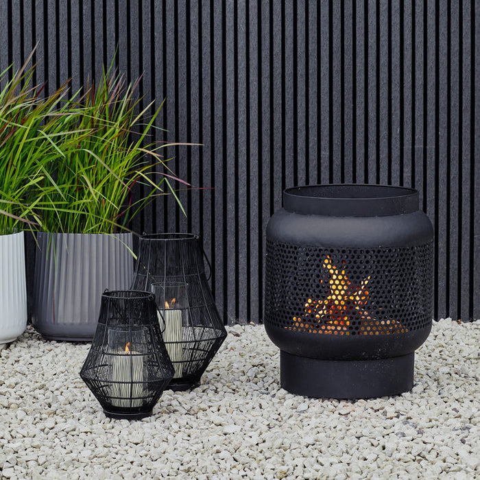 Buy Ivyline Portofino Curve Wirework Lantern online UK