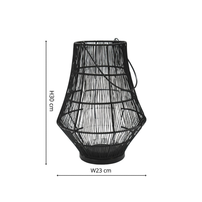Buy Ivyline Portofino Curve Wirework Lantern online UK