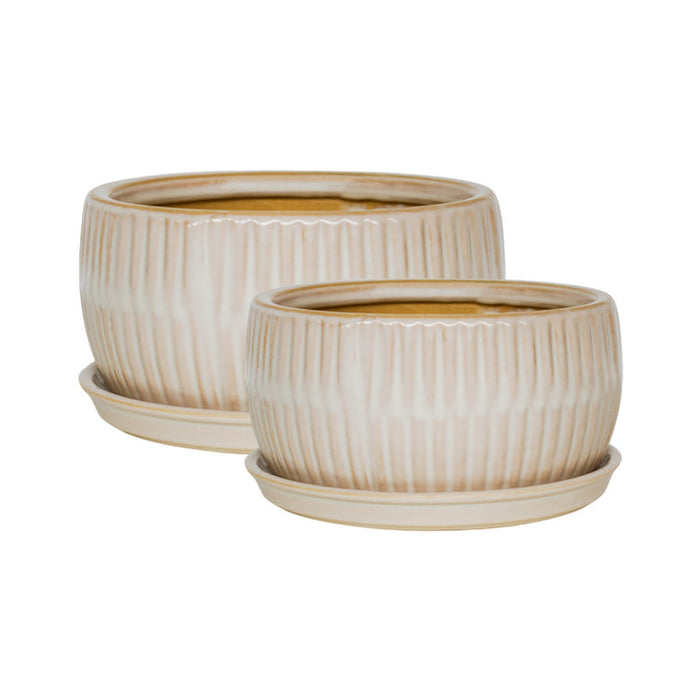 Buy Ivyline Round Bonsai Planter 2 Set online UK