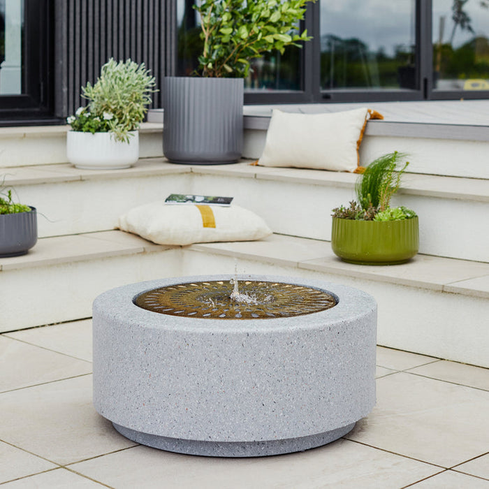 Buy Ivyline Solis Large Water Feature with Light Display online UK