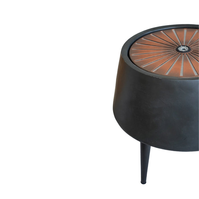 Buy Ivyline Solis Water Feature with Light Display on Stand online UK