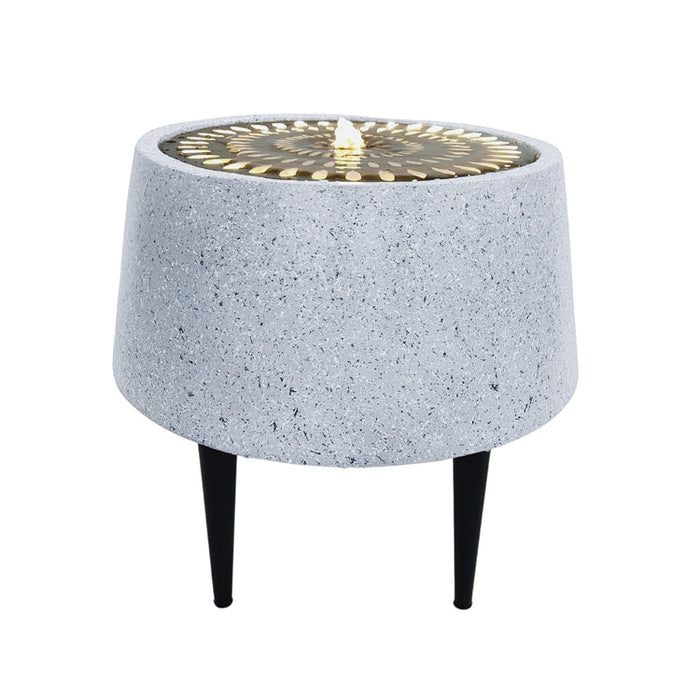 Buy Ivyline Solis Water Feature with Light Display on Stand online UK