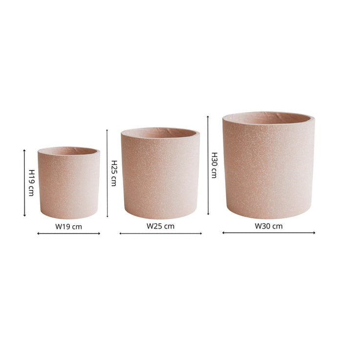 Buy Ivyline Valetta Terrazzo Planter - 3 Set online UK